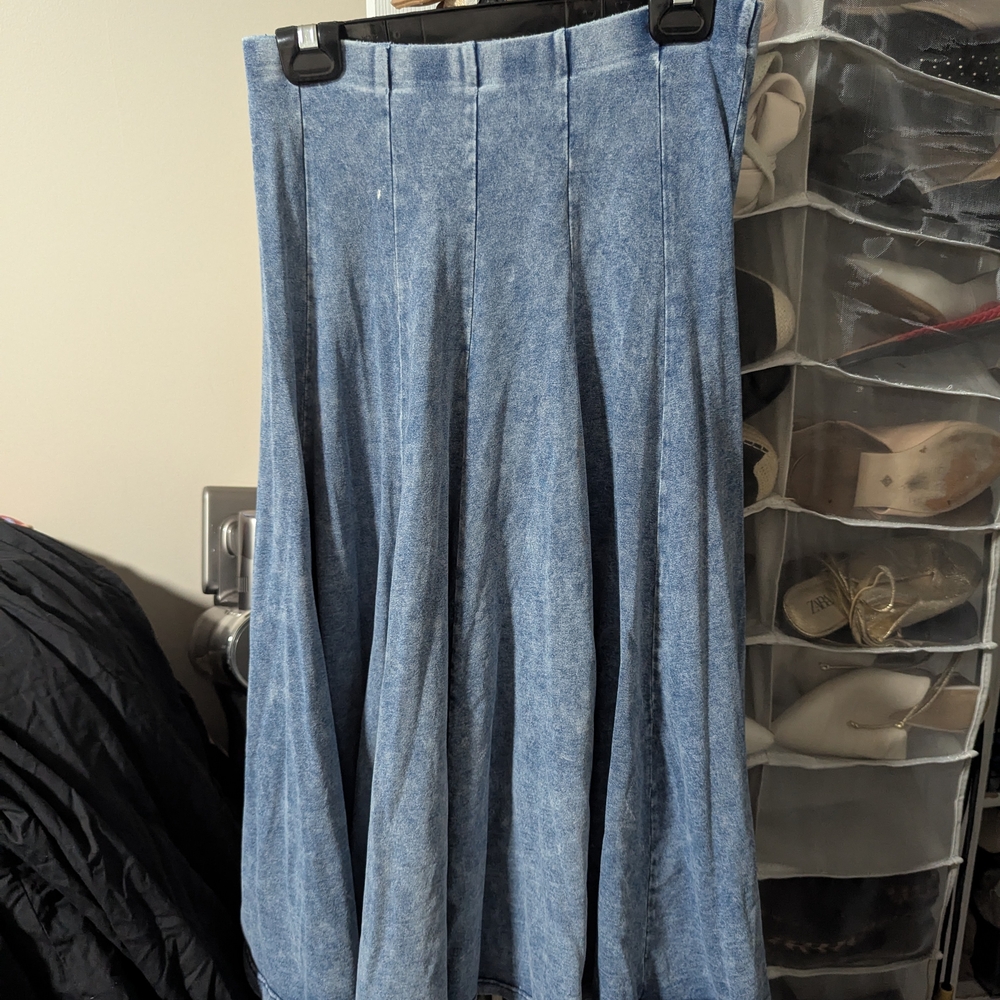 Denim Blue Women's Skirt